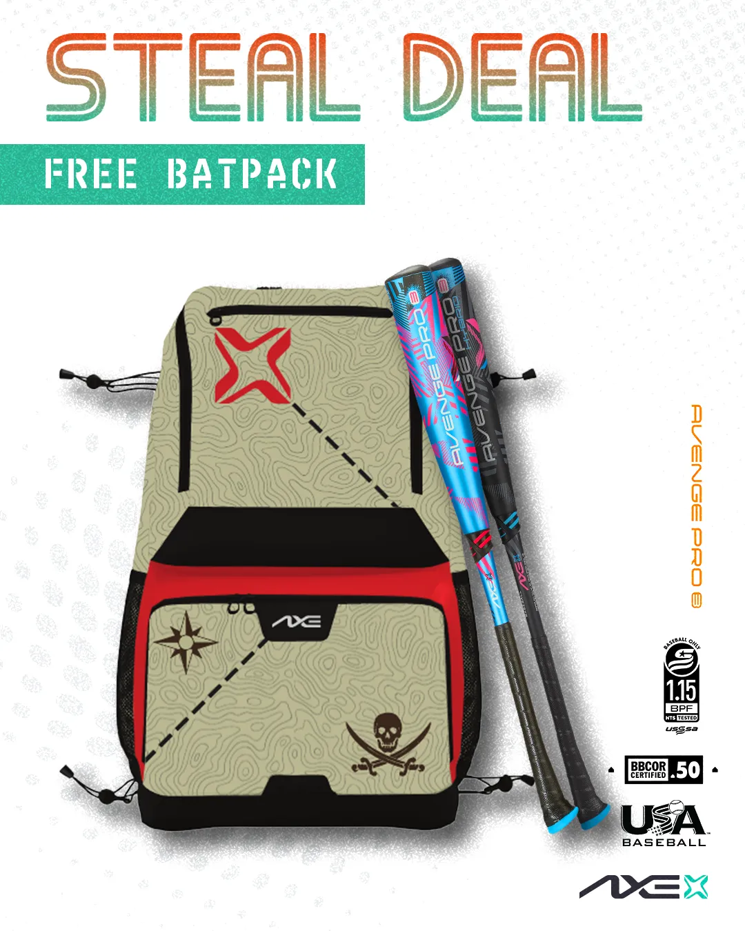 Daily Steal 9 | Free Limited Edition Batpack with Avenge Pro 3 USA Purchase