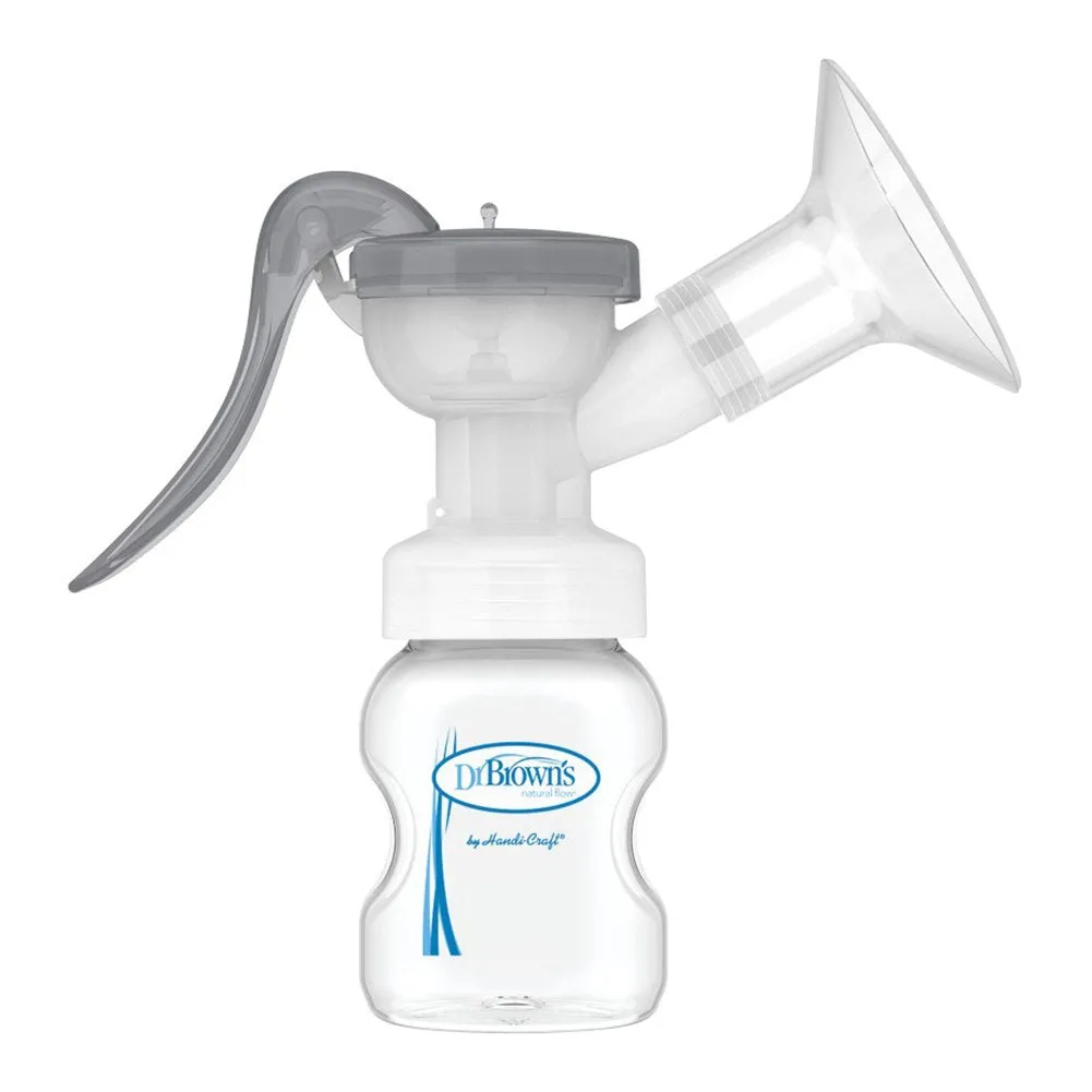 Dr. Brown's Manual Breast Pump with SoftShape Silicone Shield