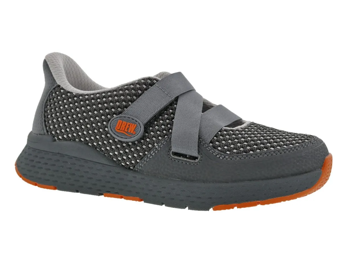 Drew Bayside Women's Comfort Sneaker Shoe In Grey Combo