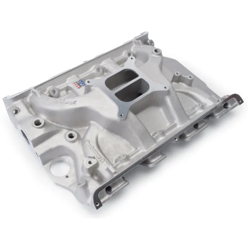 Edelbrock Performer 390 Intake Manifold - Cast Finish