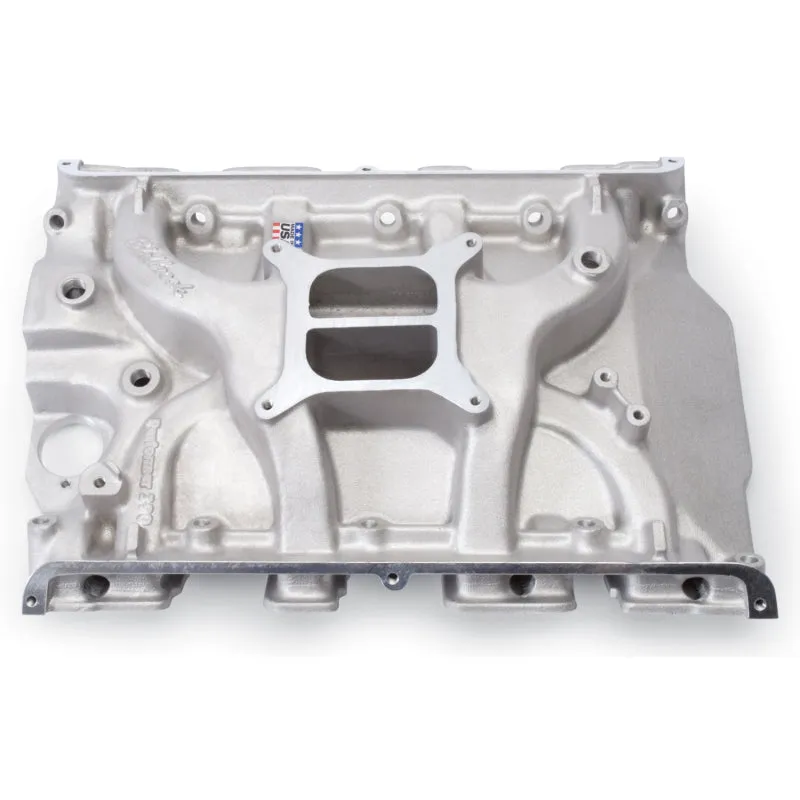 Edelbrock Performer 390 Intake Manifold - Cast Finish