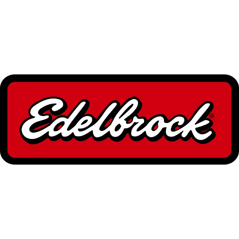 Edelbrock SB Chevy Water Pump - Long Black