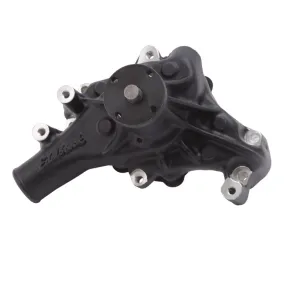 Edelbrock SB Chevy Water Pump - Long Black