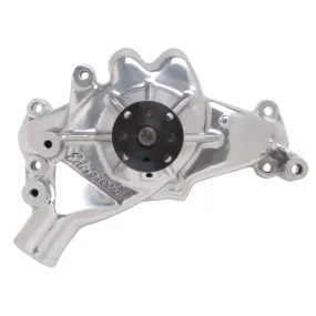 Edelbrock Victor Series Long Design Water Pump - 5/8 in Pilot - Polished - Big Block Chevy