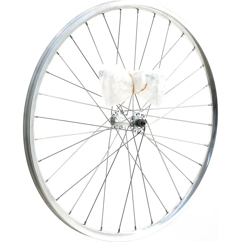 Electra Townie 7D 24" Front Wheel, Clincher, 100mm Hub, Rim Brake, QR, Schrader