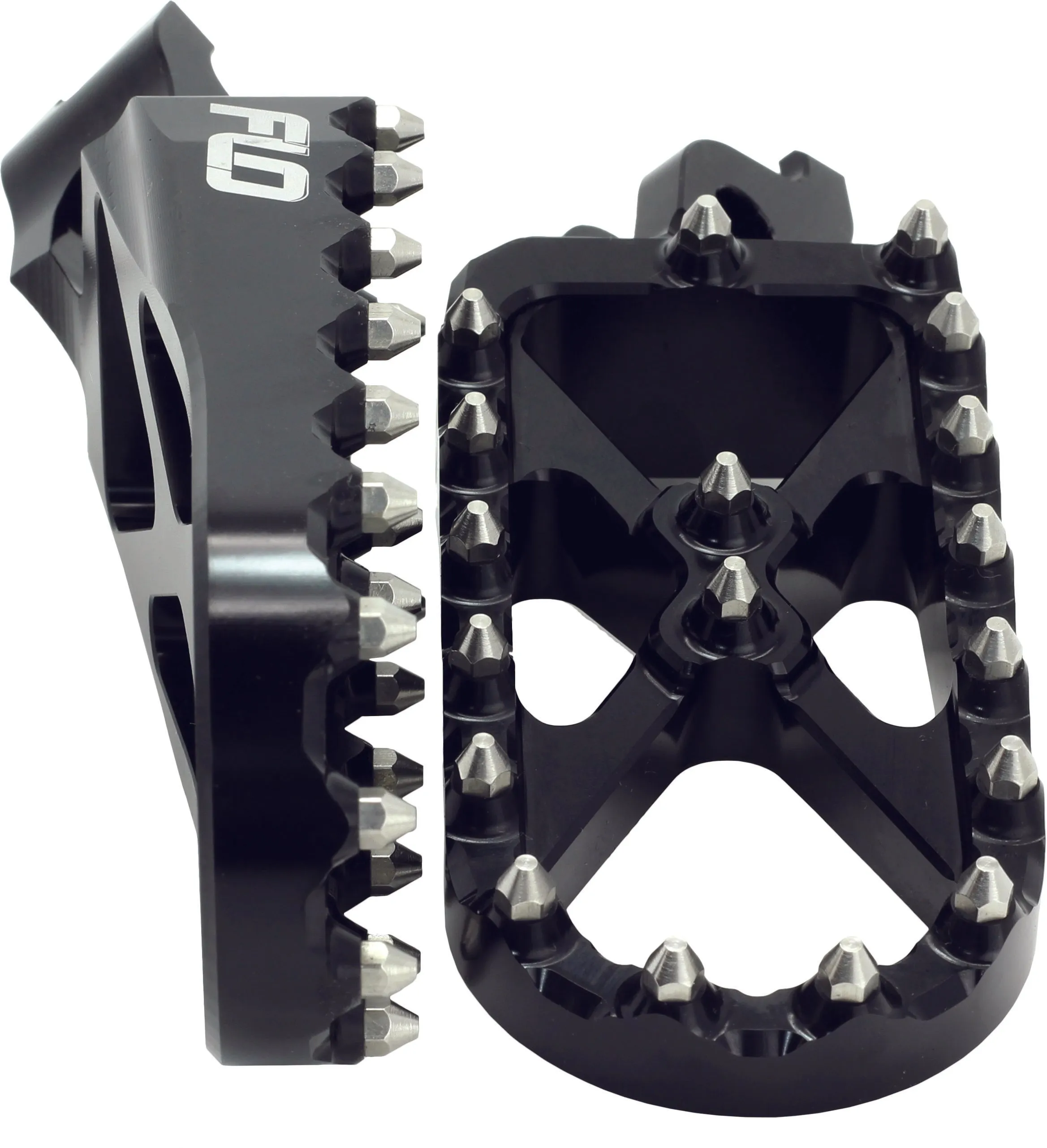 FLO MOTORSPORTS ADVENTURE/SNOW FOOTPEG BLACK SPEG-795-2BLK