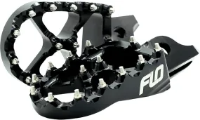 FLO MOTORSPORTS PRO SERIES FOOT PEGS BLACK KTM/HUS FPEG-795-2 BLK