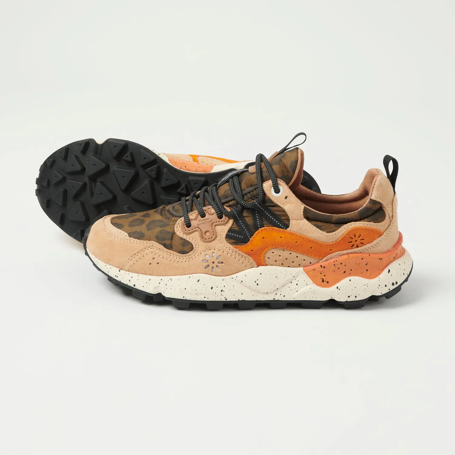 Flower Mountain Yamano 3 Suede/Nylon/Animal- Beige/Brown