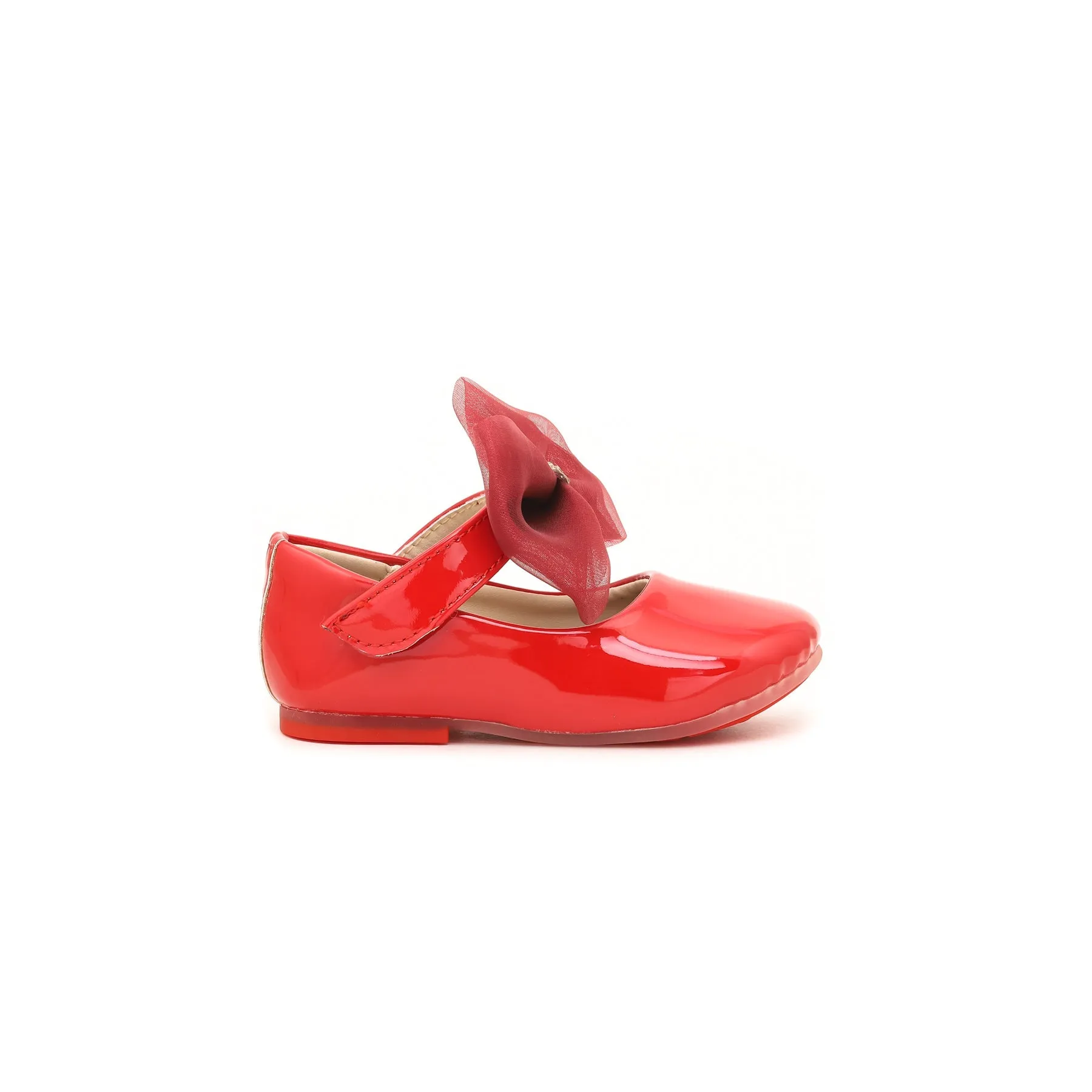 Girls Red Formal Pumps KD0505