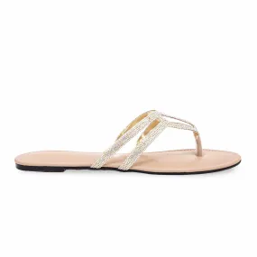 Golden Fancy Chappal FN0727