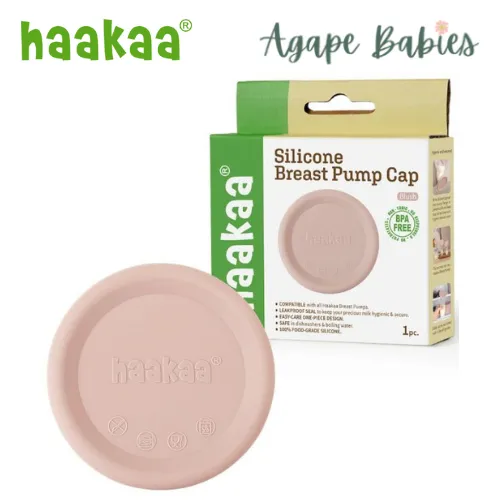 Haakaa Silicone Breast Pump Cap - 3 Color