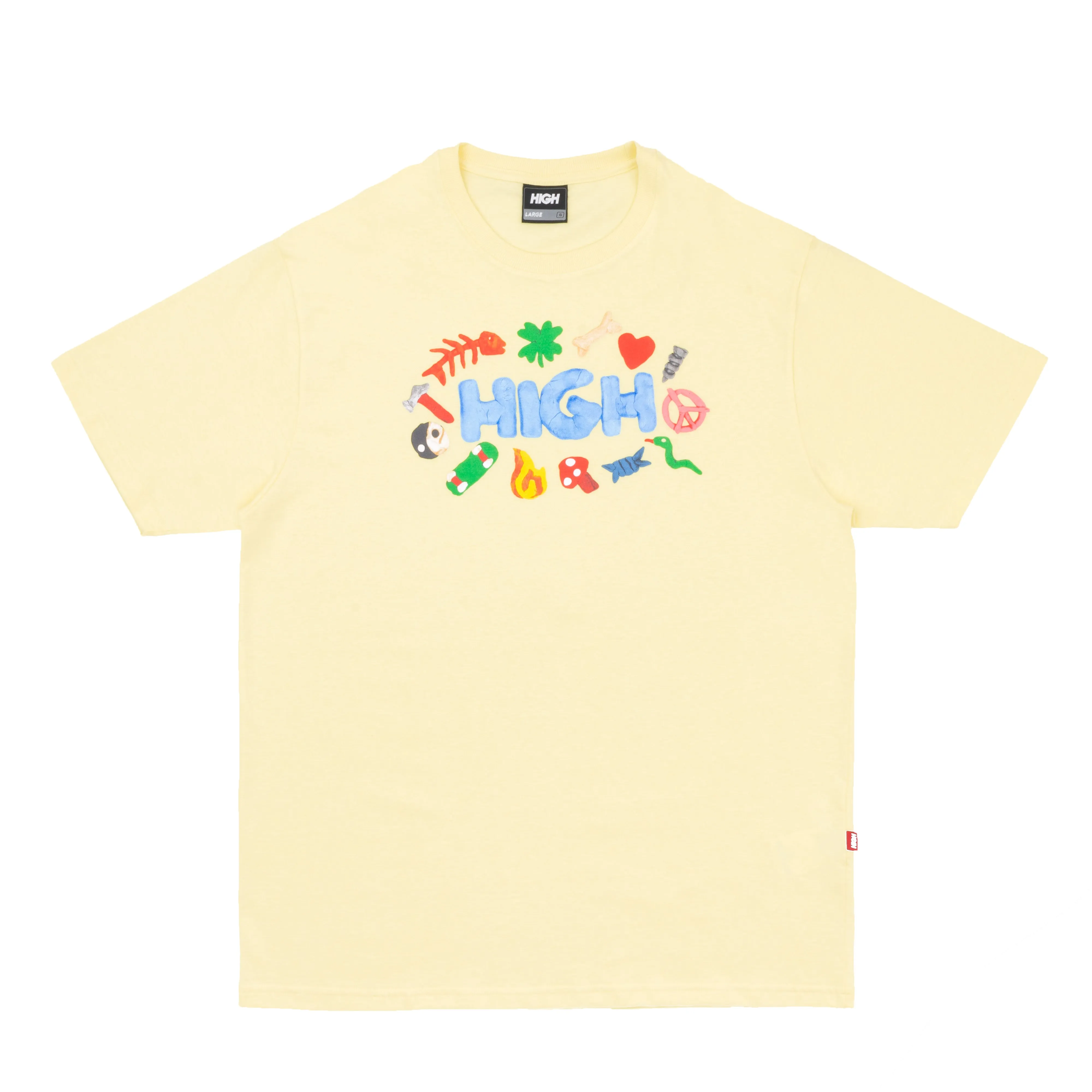 HIGH - Camiseta Clay "Soft Yellow"