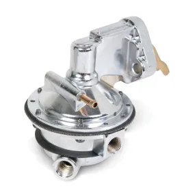 Holley Marine Mechanical Fuel Pump - 110 gph - 6.5-8 psi - 3/8 in NPT Female Inlet / Outlet - Polished - Big Block Chevy