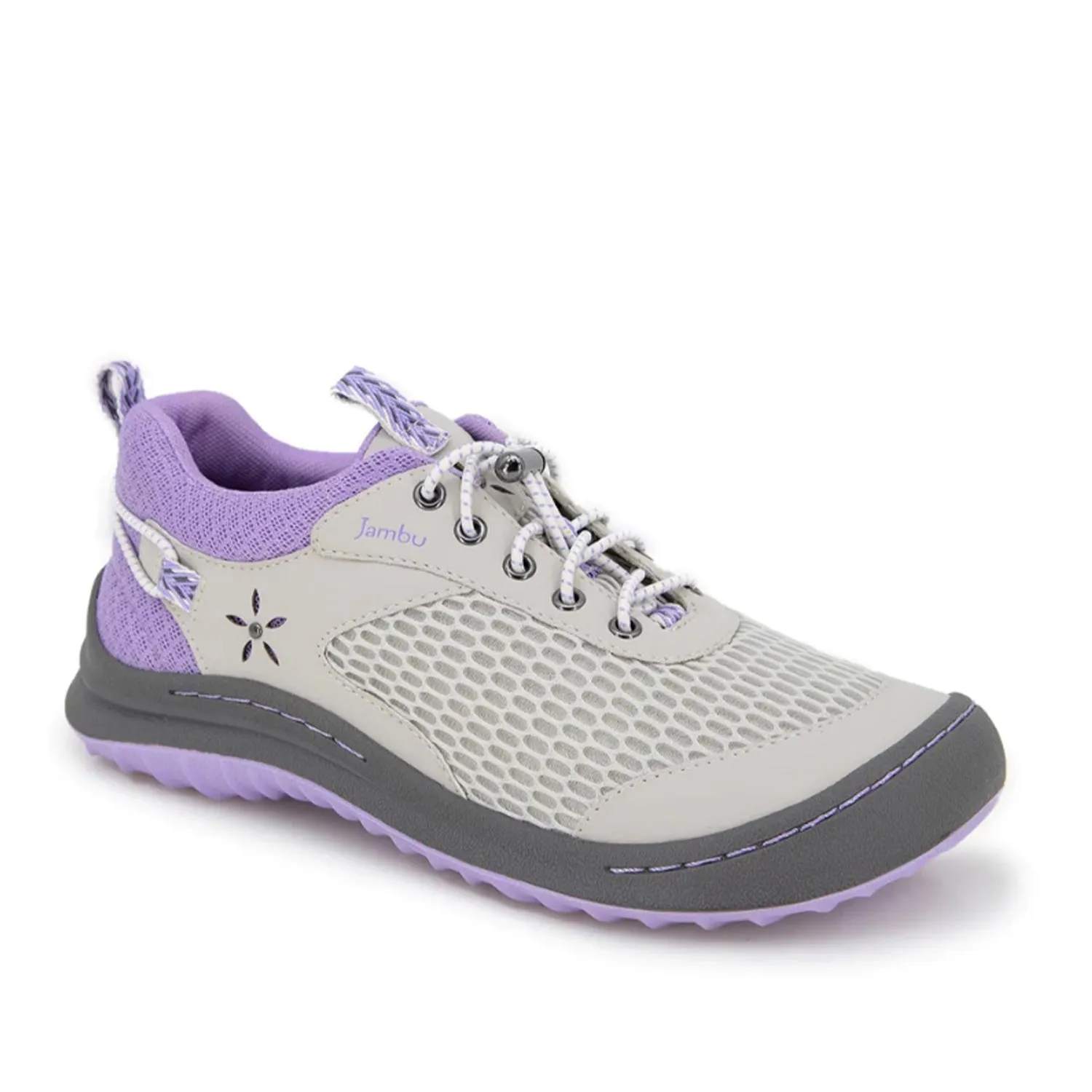 Jambu Women's Sunbeam Wt Rdy in Light Grey/Lavender