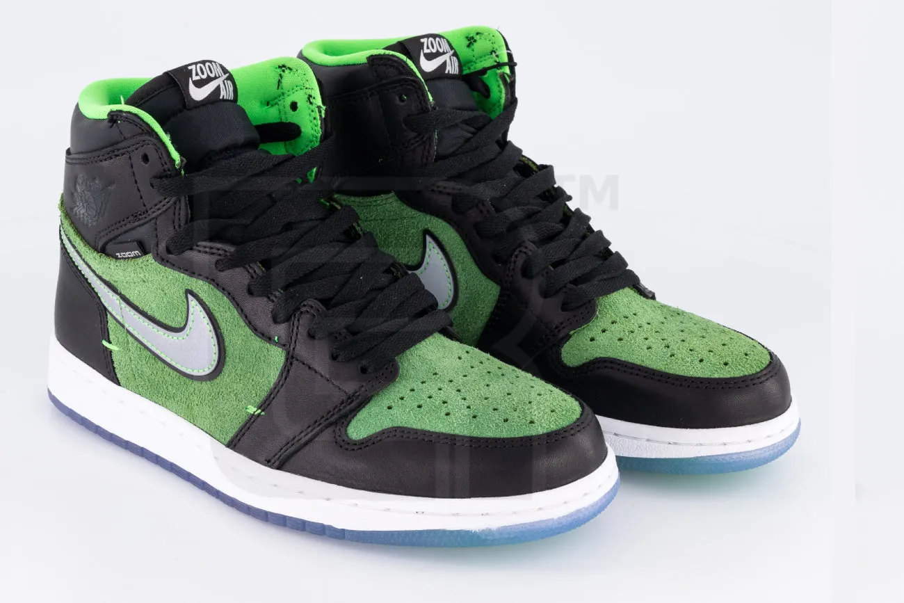 Jordan 1 Retro "Zoom Black Zen Green"