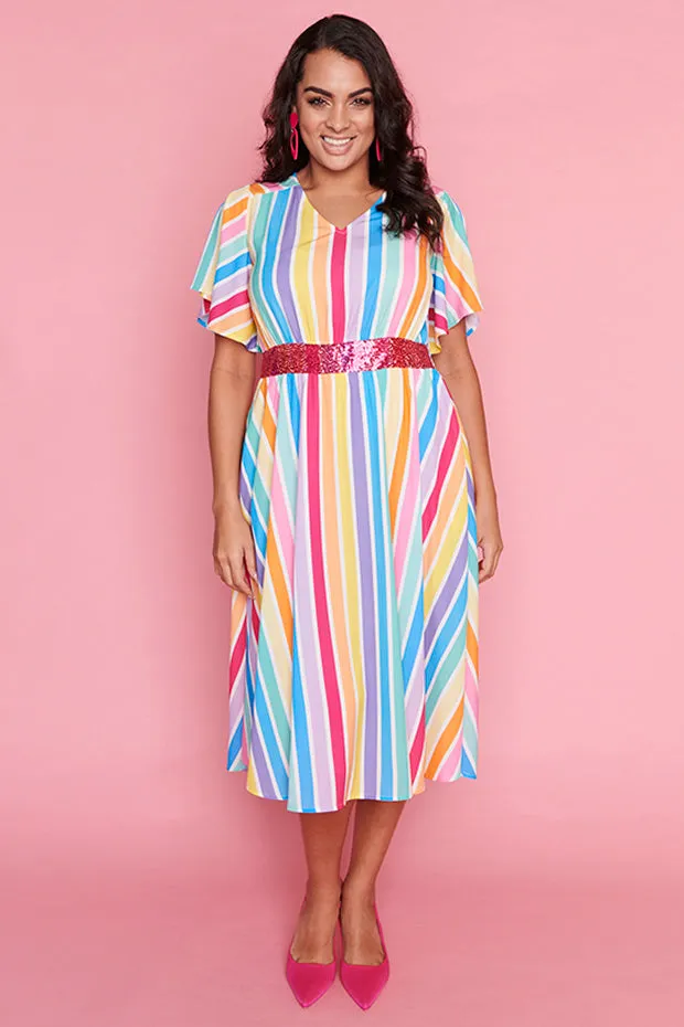 Karma LPD Candy Stripe Dress