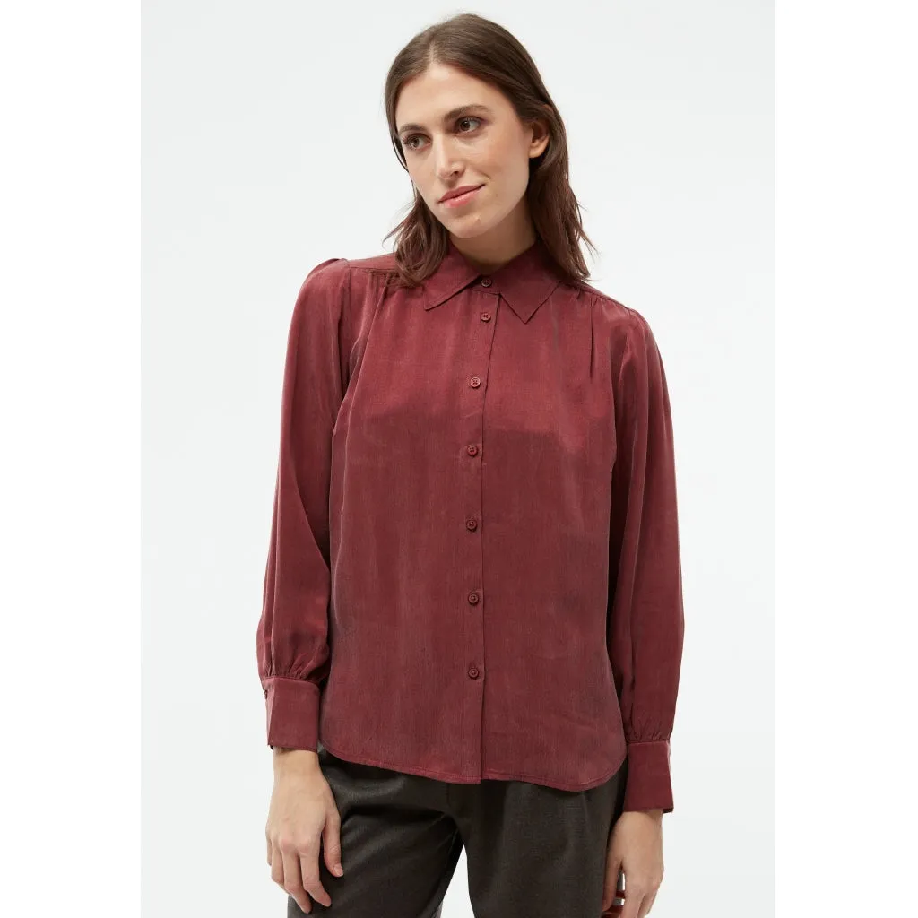 Kasia Shirt - Cranberry