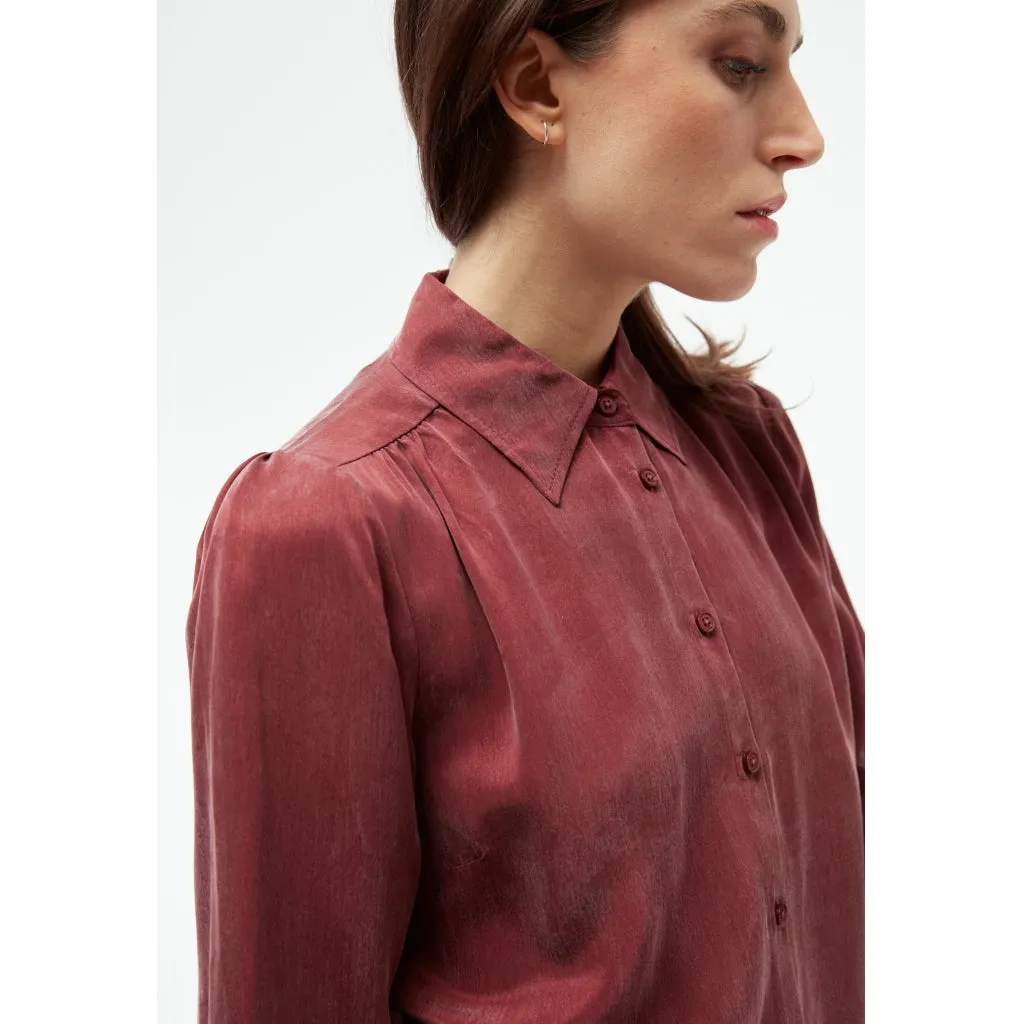 Kasia Shirt - Cranberry