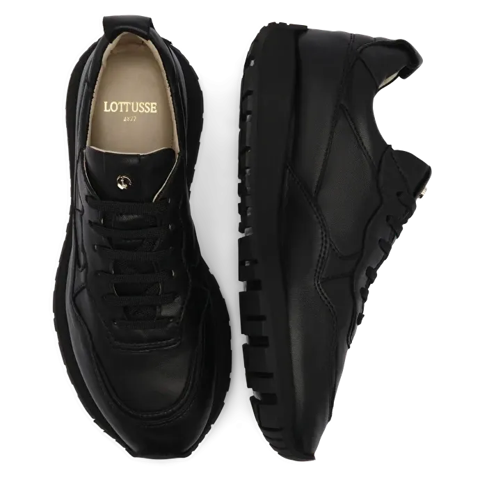 LOTTUSSE | SNEAKERS DE VESTIR MUJER | DIANNE | NEGRO