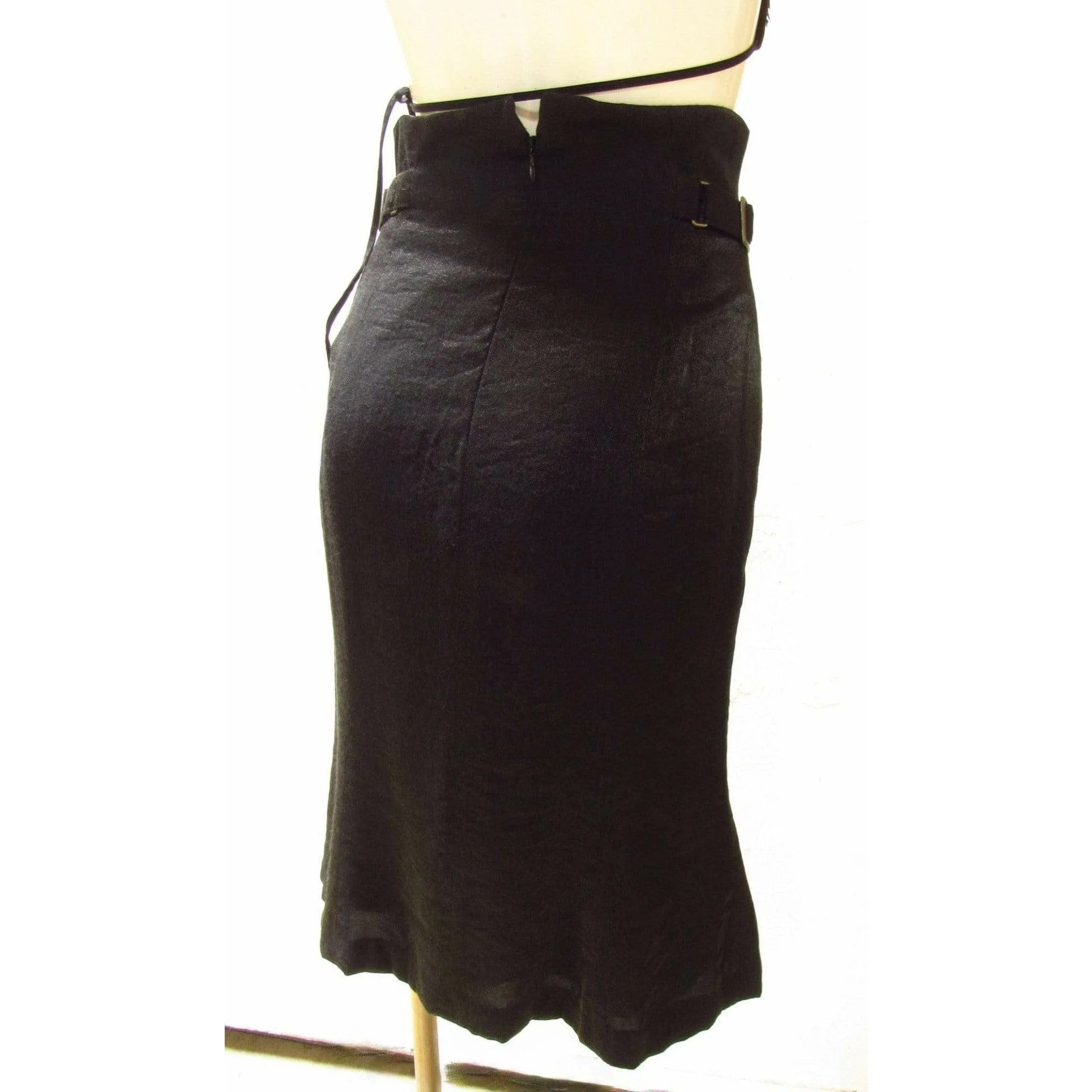 Matsuda Cinched High Waisted Skirt