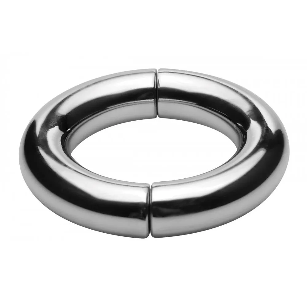 Mega Magnetize Stainless Steel Magnetic Cock Ring