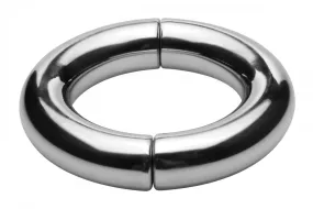 Mega Magnetize Stainless Steel Magnetic Cock Ring