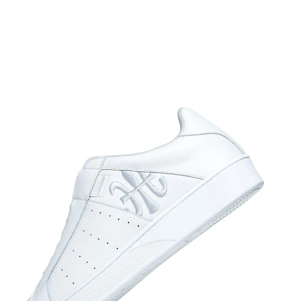 Men's Icon White Logo Leather Sneakers 01912-000