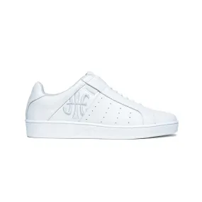 Men's Icon White Logo Leather Sneakers 01912-000