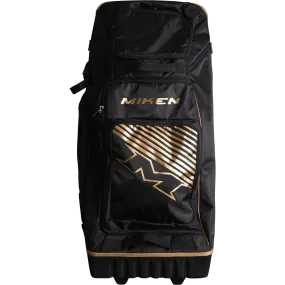 Miken Gold Edition Deluxe Slowpitch Wheeled Roller Bag - M-DLUXWB-BKGO