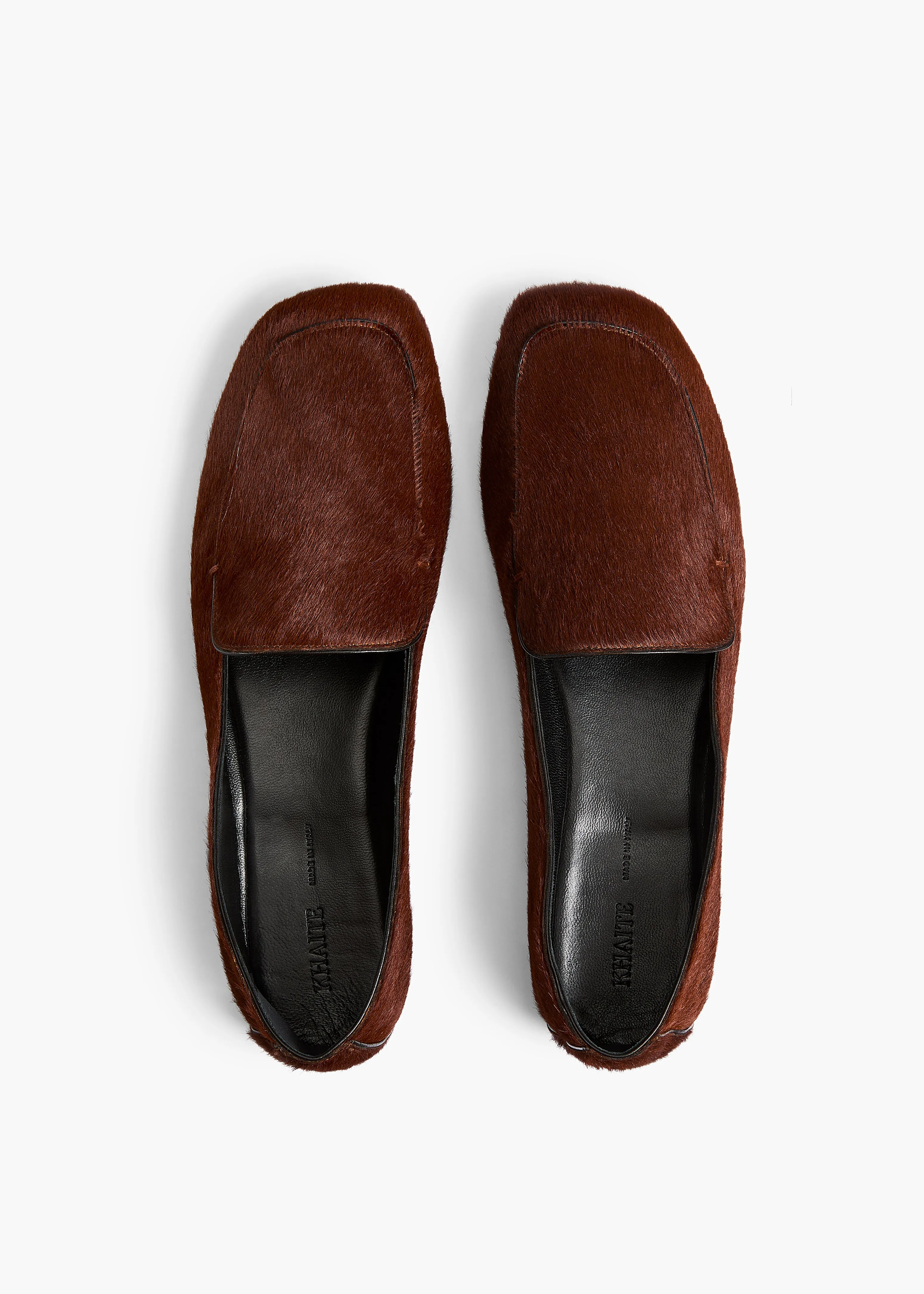 Monroe Loafer in Rust Haircalf