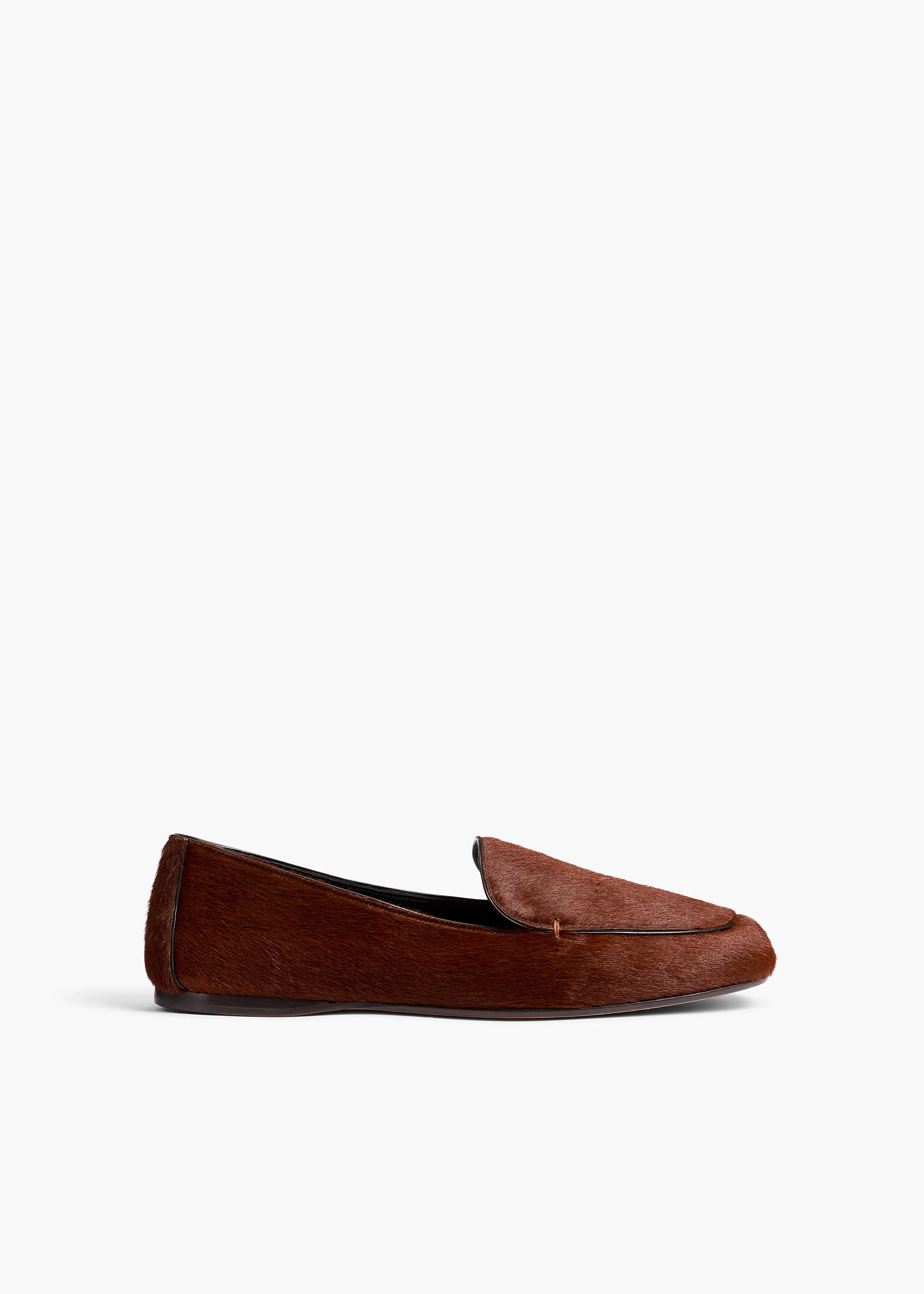 Monroe Loafer in Rust Haircalf