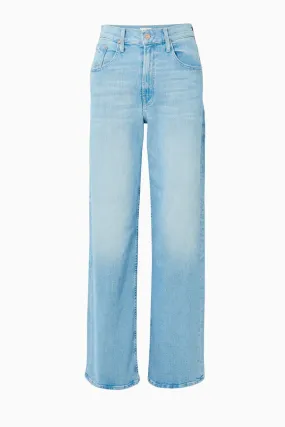 Mother The High Waisted Spinner Zip Heel Jean - Norway Dude