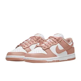 Nike scarpa sneakers da donna Dunk Low DD1503-118 bianco-rosa chiaro