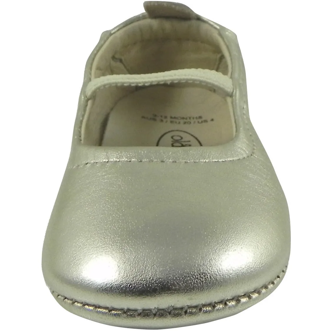 Old Soles Girl's 013 Gold Leather Luxury Ballet Flat