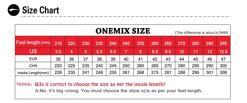 ONEMIX High-Top Basketball Sneakers