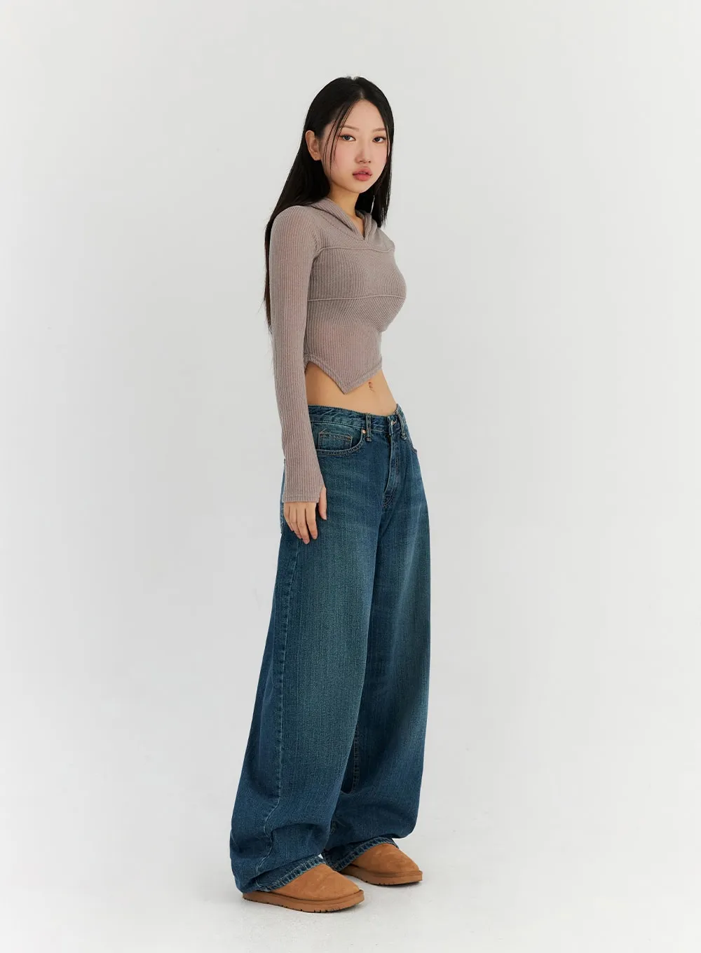 Oversized Wide Fit Jeans CN314