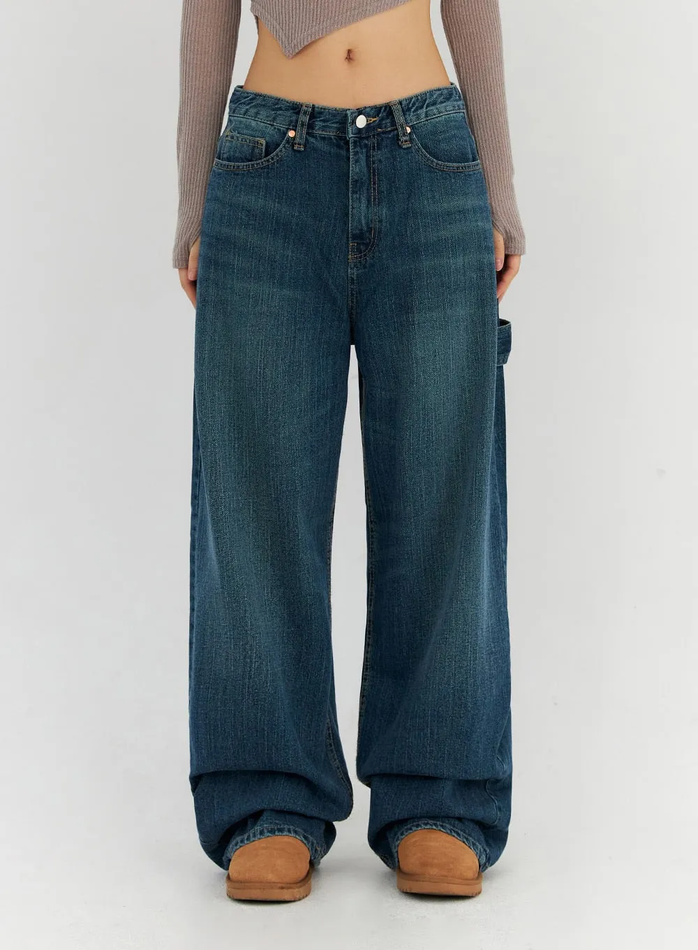 Oversized Wide Fit Jeans CN314