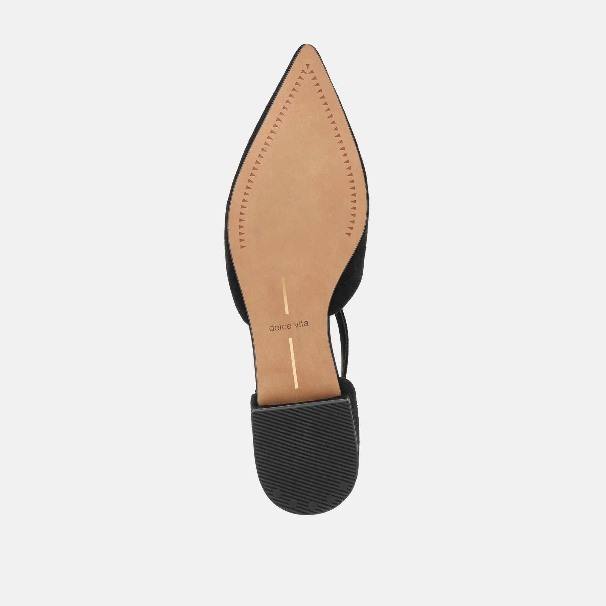 PEATY FLATS ONYX SUEDE