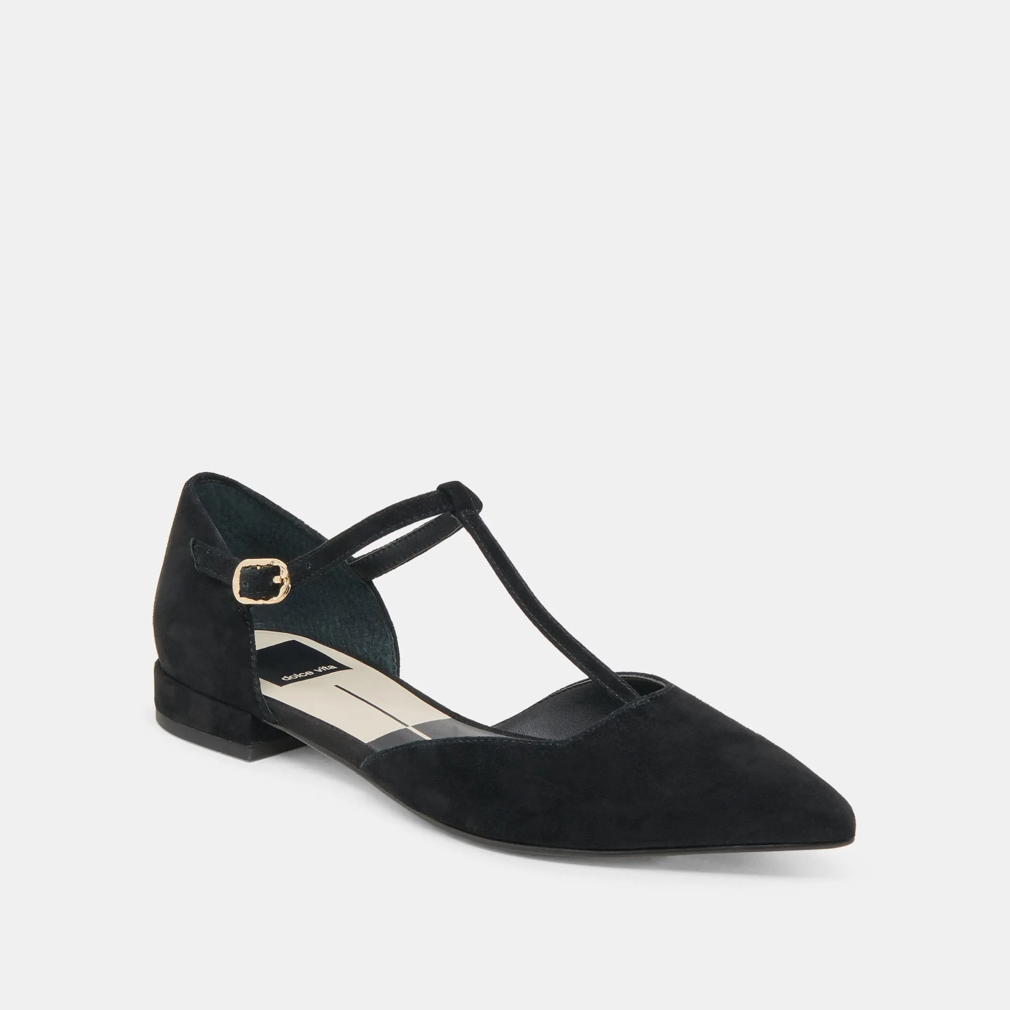 PEATY FLATS ONYX SUEDE