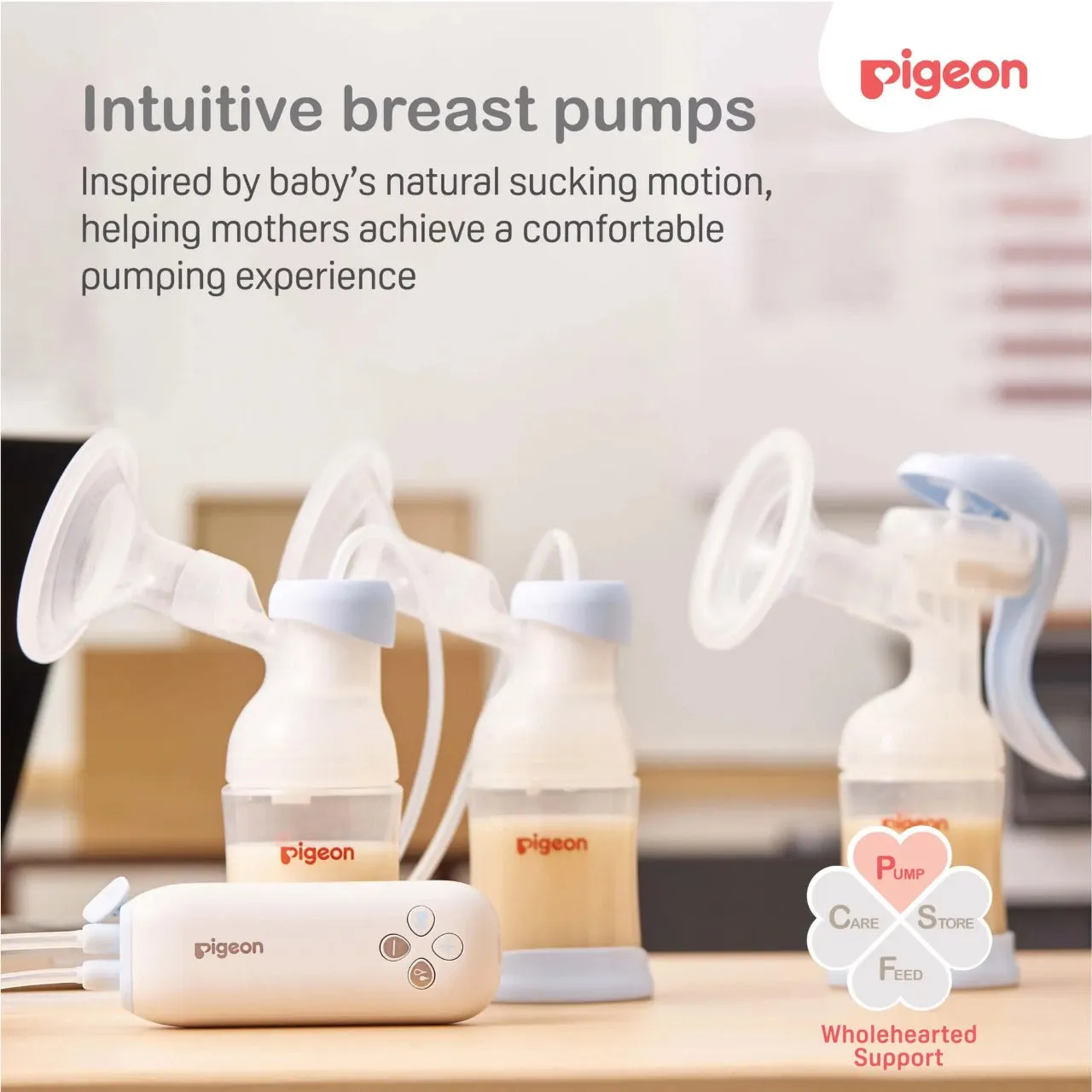 Pigeon Manual Breast Pump (EN/ID/TH)