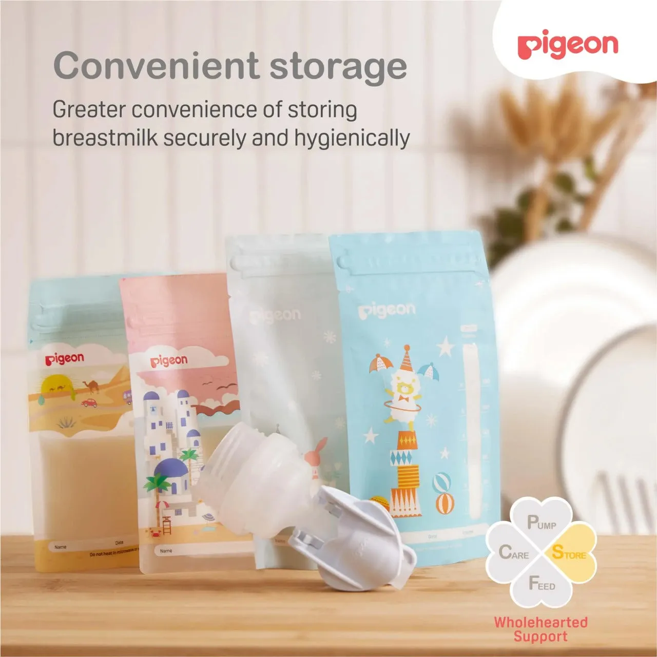 Pigeon Manual Breast Pump (EN/ID/TH)