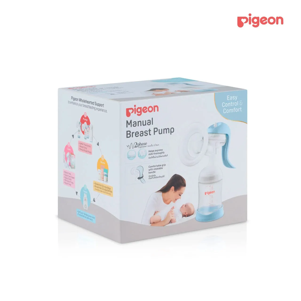 Pigeon Manual Breast Pump (EN/ID/TH)