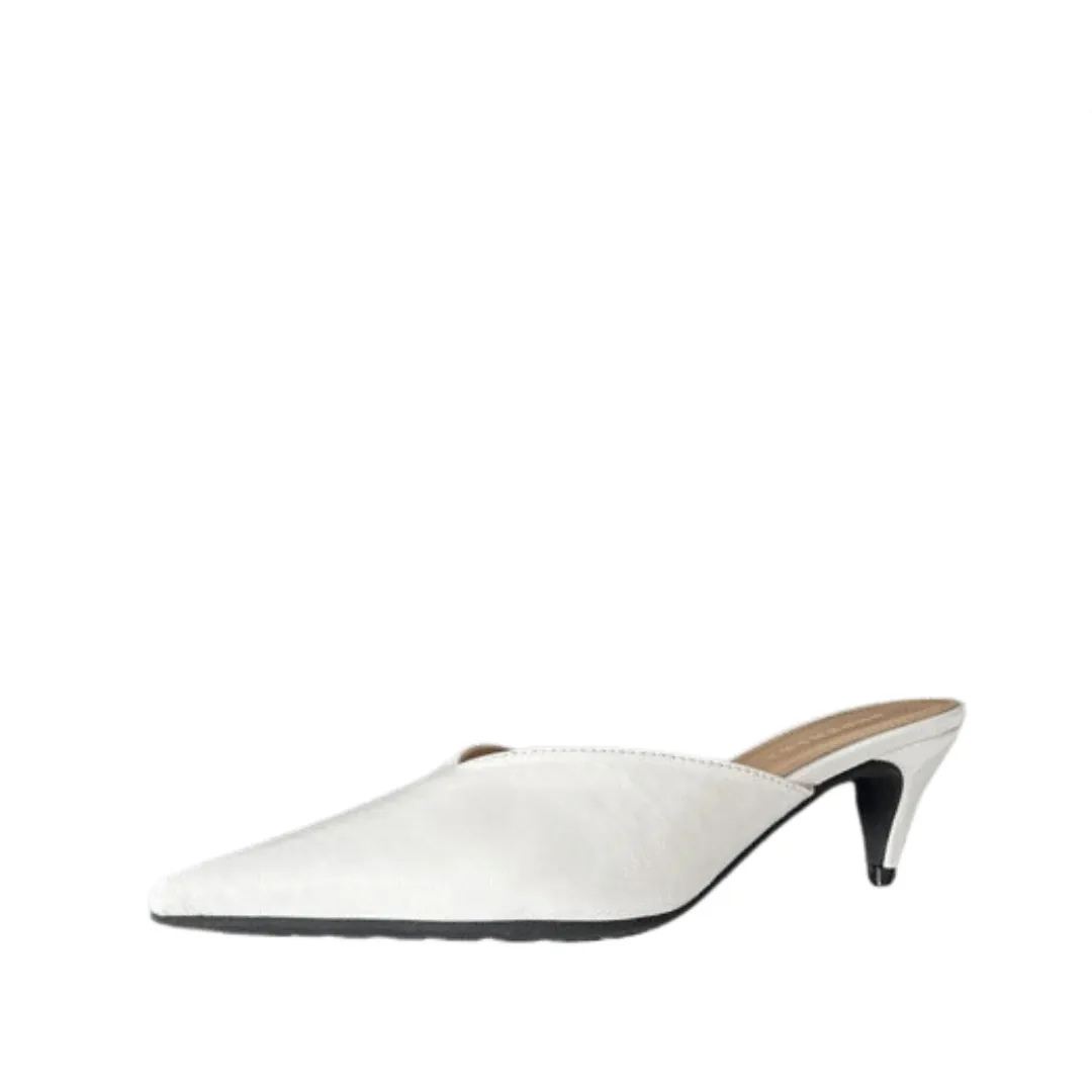 Pre Order:  Pointed Toe Low Heel Stiletto Mule Pumps