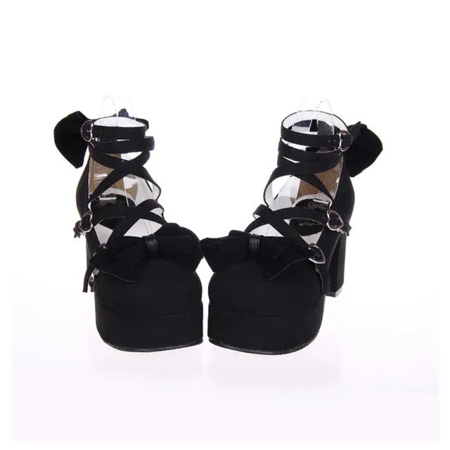 Princess Wrap Lolita Heels