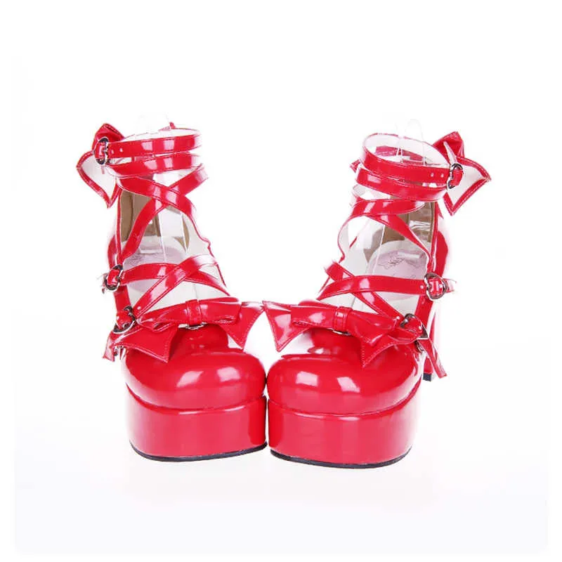 Princess Wrap Lolita Heels