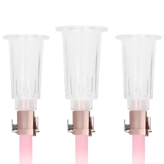 Pumped Clitoral & Nipple Pump Set -Rose Gold