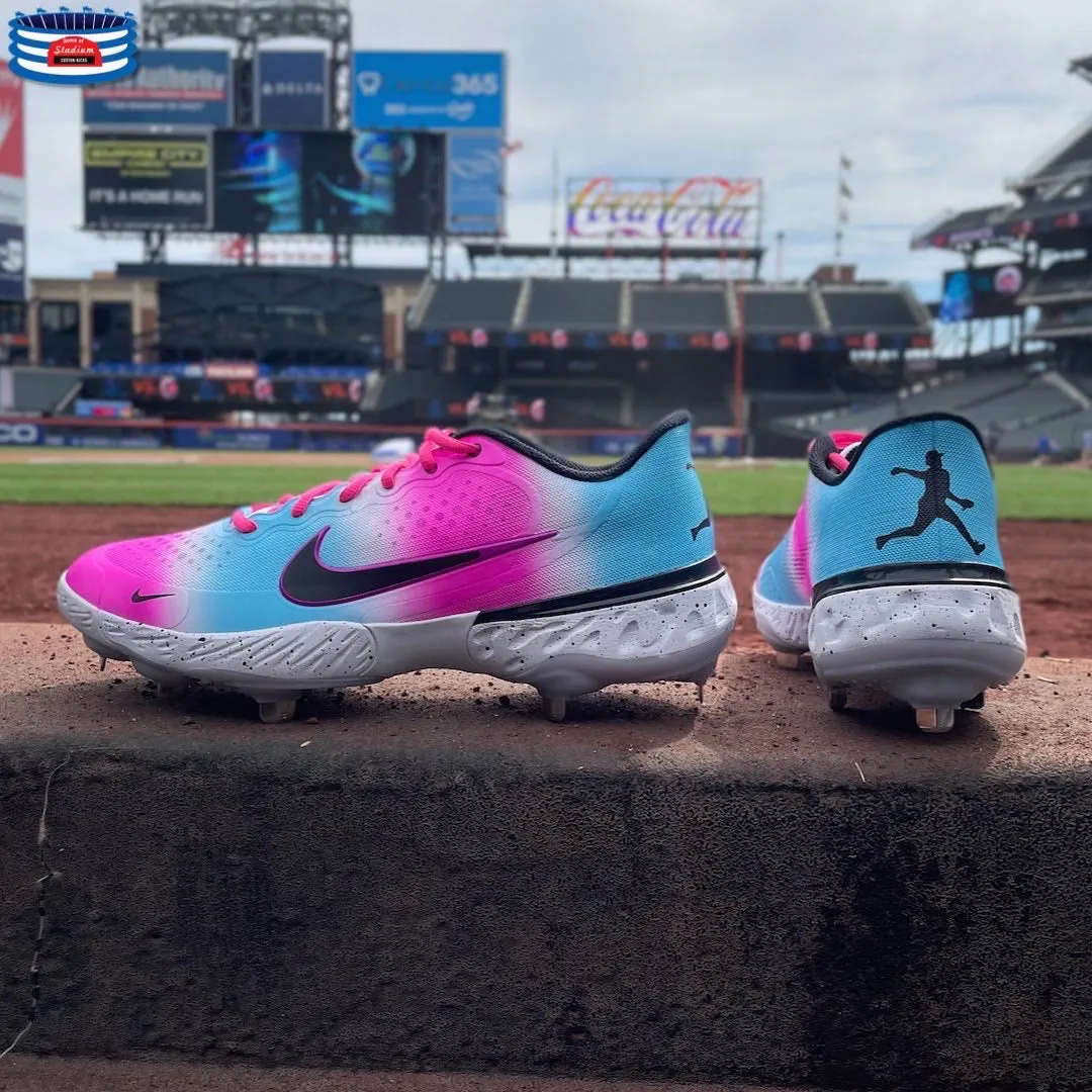 "Miggy Nights" Nike Alpha Huarache Elite 3 Low Cleats