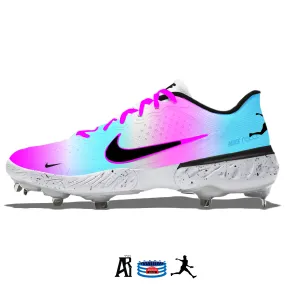 "Miggy Nights" Nike Alpha Huarache Elite 3 Low Cleats