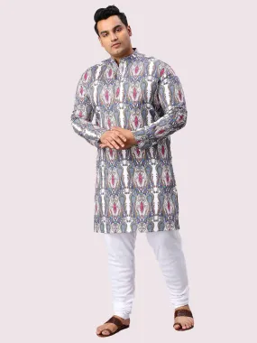 Regent Digital Printed Men's Plus Size Kurta