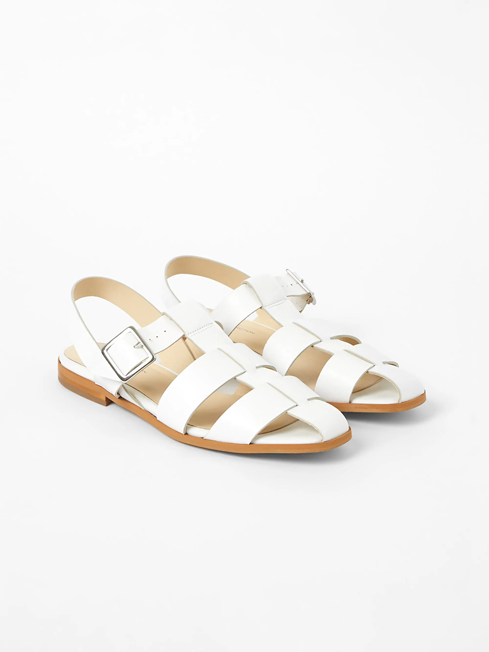 S W x Luisa Fisherman Caged Sandals